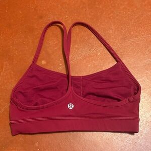 lululemon athletica Women's Burgundy Sports Bra